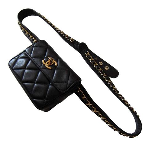 chanel waist belt|Chanel waist belt bag.